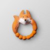 Natruba Teether - Fox - Orange